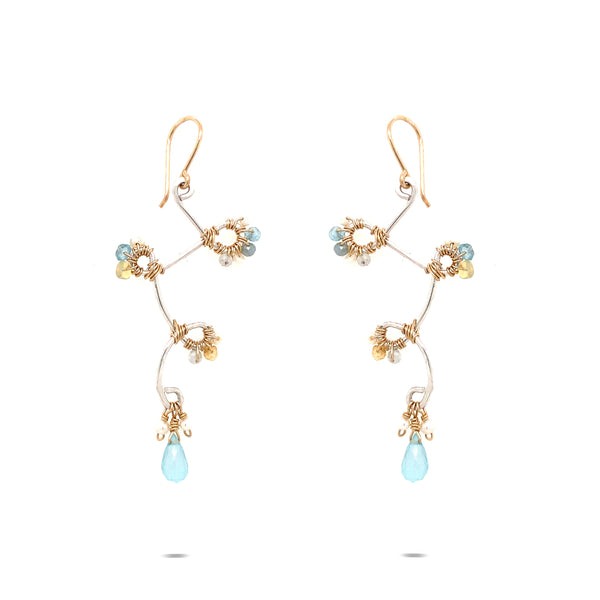 Cherry Blossom Wrap Earring