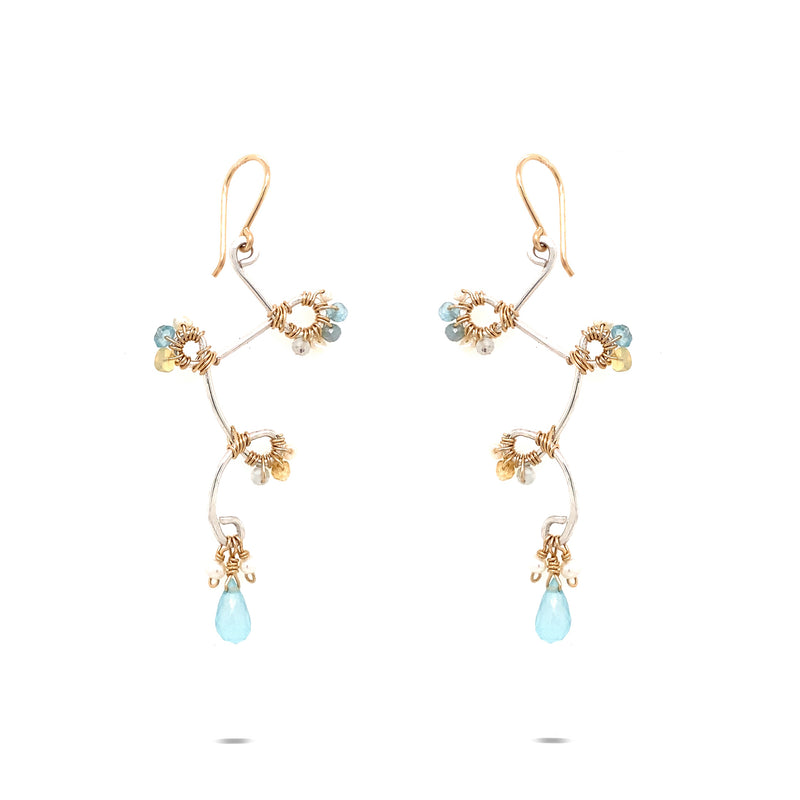 Cherry Blossom Wrap Earring