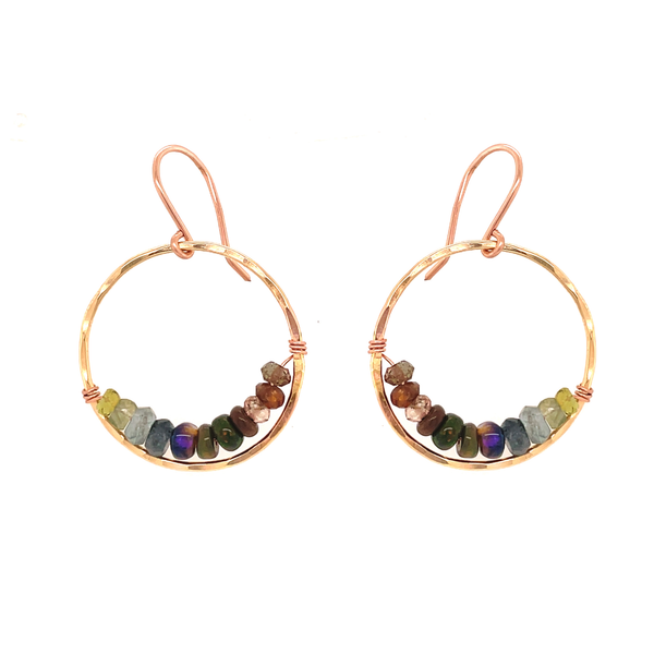 Dryad Ombré Hoop Earring