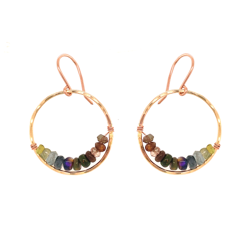 Dryad Ombré Hoop Earring