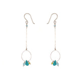 Solo Turquoise Droplet Earring