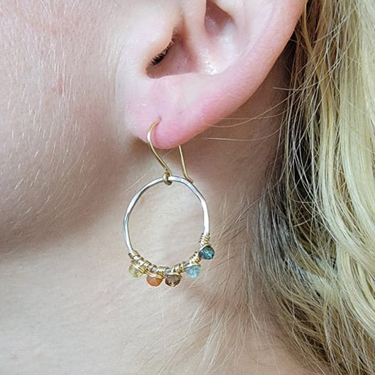 Budding Wildflowers Earring