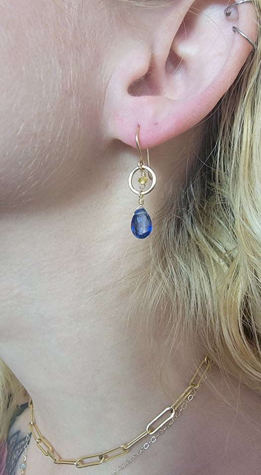 Deep Spring Waters Earring