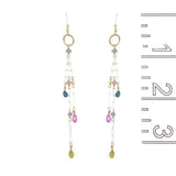 Crawling Vine Sapphire Earring