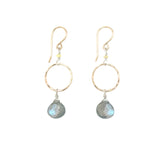 Cliffside Labradorite Earring