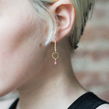 Essential Pink Hoop Earring