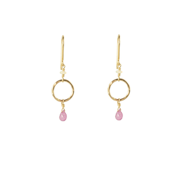 Essential Pink Hoop Earring