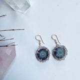 Vibrant Amethyst Stalactite Earrings