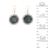 Vibrant Amethyst Stalactite Earrings