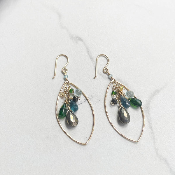 Deep Running Waters Earring