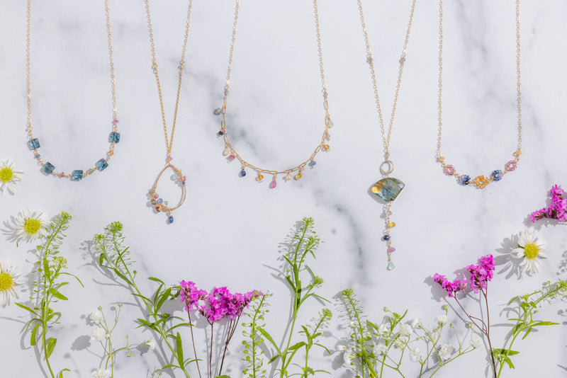 Wildflower Cluster Necklace