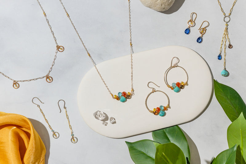 Diaphanous Spring Necklace