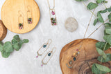 Geode Frame Necklace