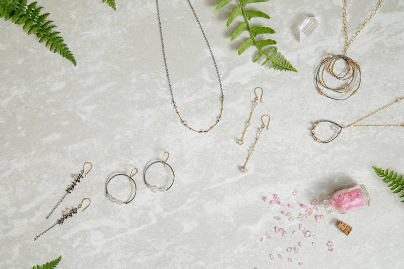 Herkimer Chain Necklace
