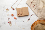 Champagne Tassel Necklace