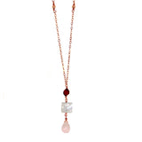 Reticulated Champagne Necklace