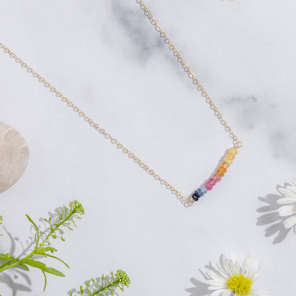 Floral Pathway Necklace