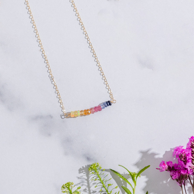Floral Pathway Necklace