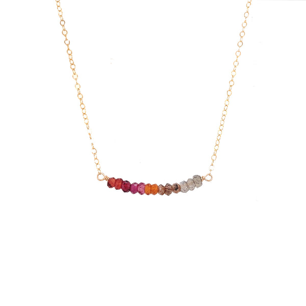 Mountain Autumn Ombre Necklace