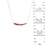 Mountain Autumn Ombre Necklace