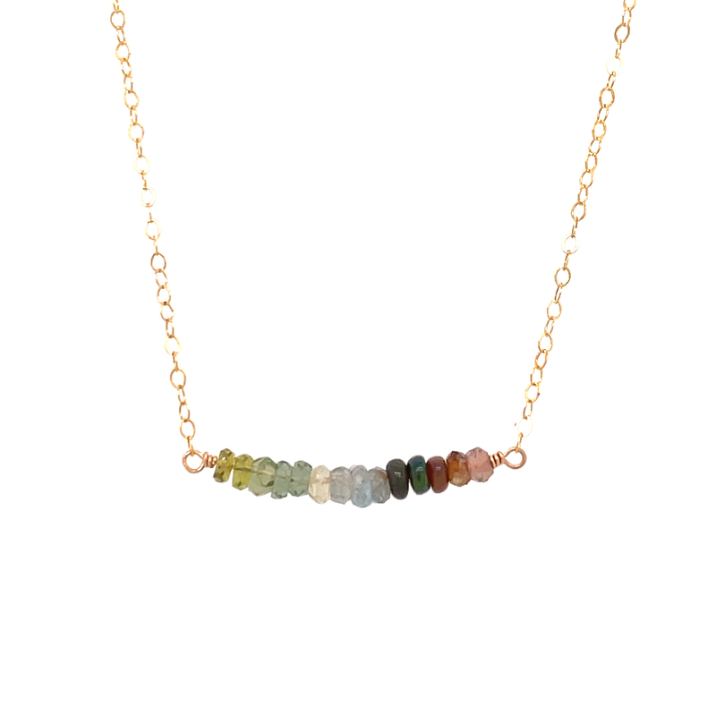 Woodland Ombré Gembar Necklace