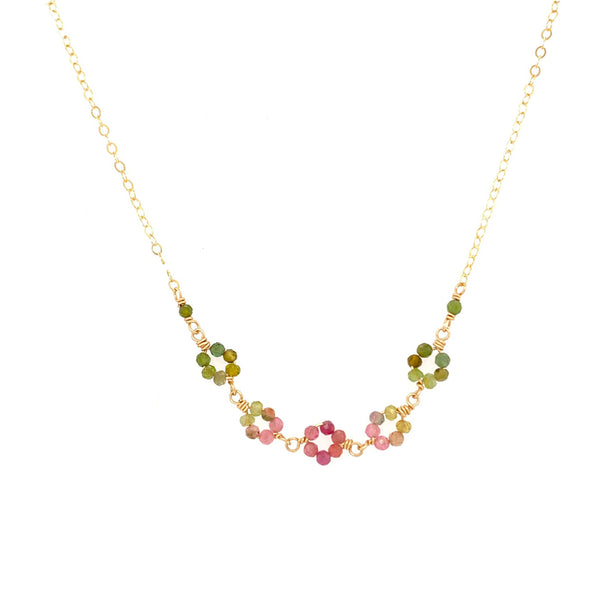 Tourmaline Fleurettes Necklace