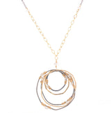 Plethora of Hoops Necklace