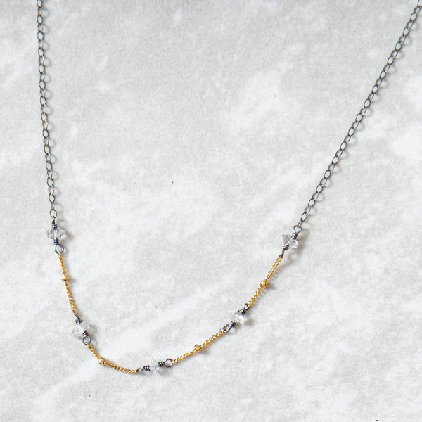 Herkimer Chain Necklace