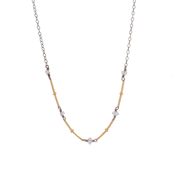 Herkimer Chain Necklace