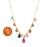 Dripping Tourmaline Necklace