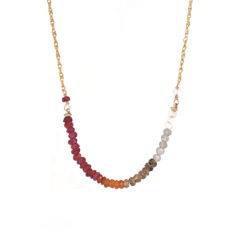 Grotto Collection Gemstone Layering Necklace