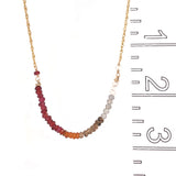 Grotto Collection Gemstone Layering Necklace