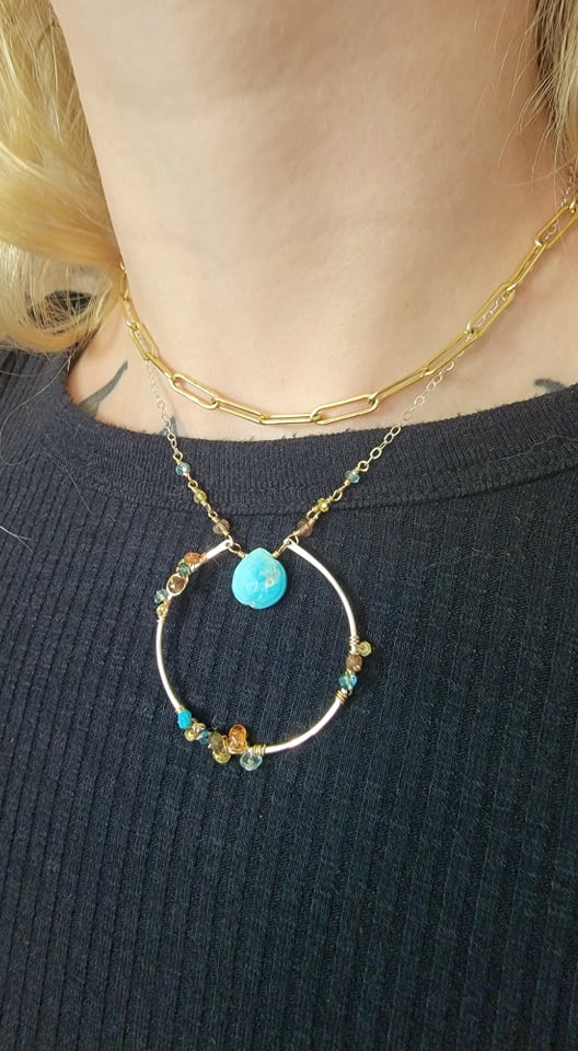 Halo in the Mist Necklace