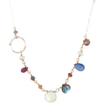 Eclectic Gemstone Links Necklace