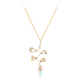 Cherry Blossom Wraps Necklace