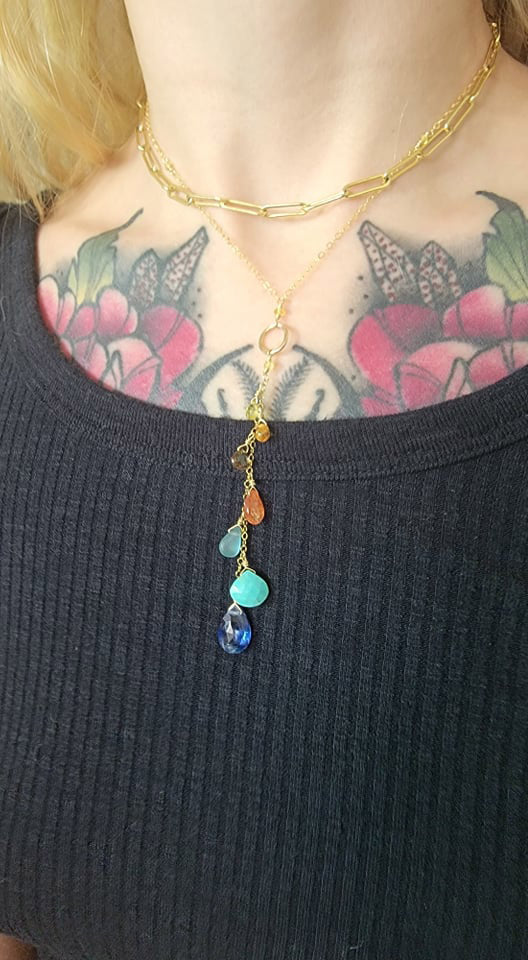 Thick Paperclip Necklace
