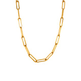 Thick Paperclip Necklace