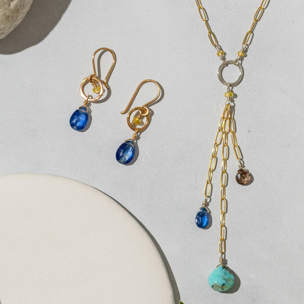 Triple Spring Necklace