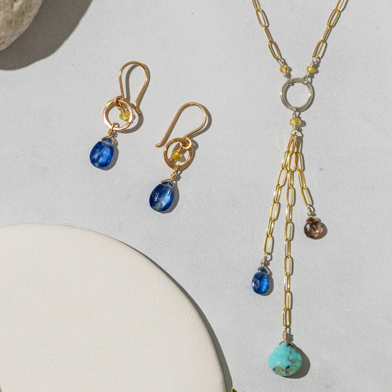 Triple Spring Necklace