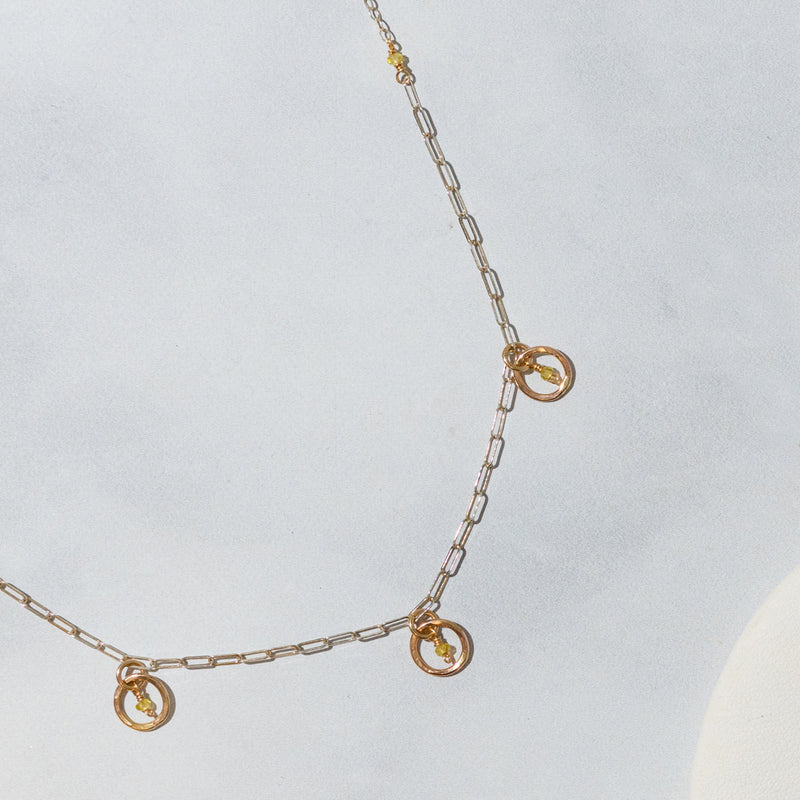 Diaphanous Spring Necklace
