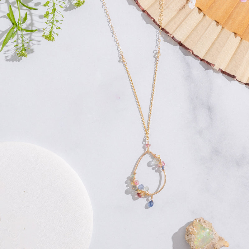 Wildflower Cluster Necklace