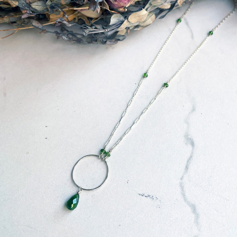 Melting Spring Drops Necklace