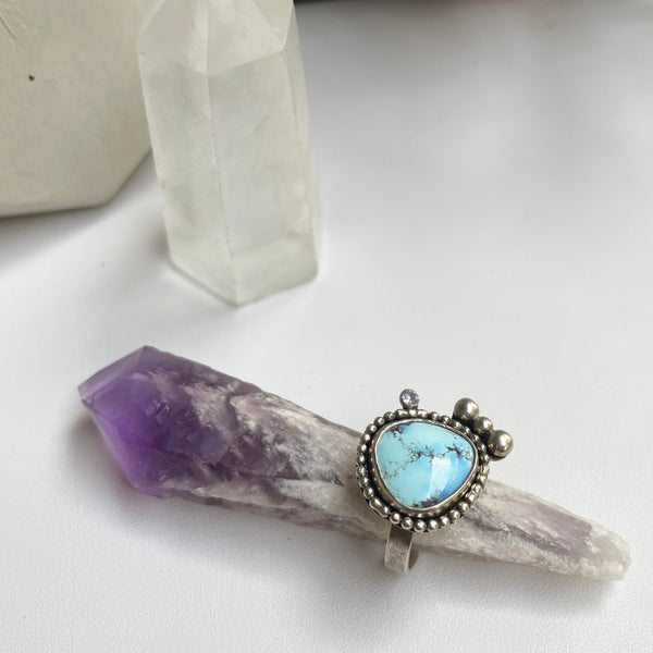 Lavender Turquoise Ring