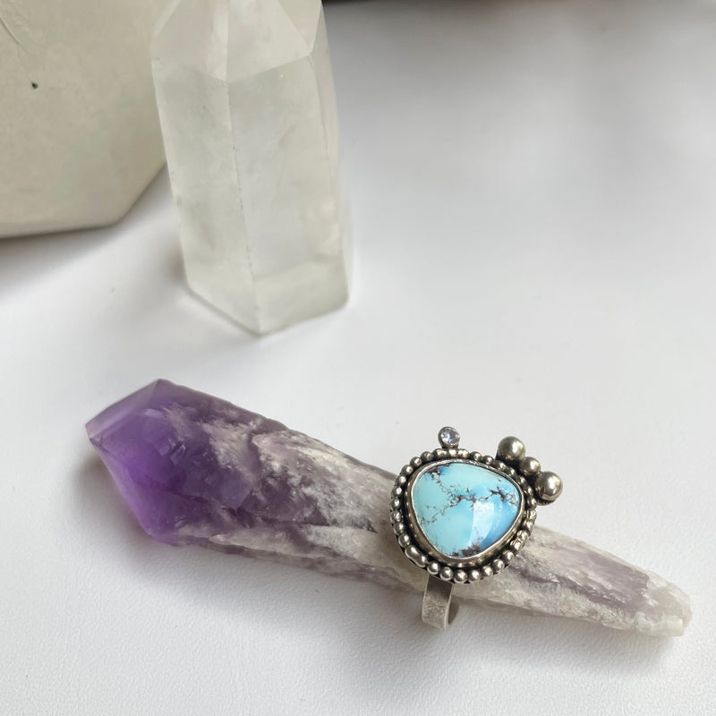 Lavender Turquoise Ring