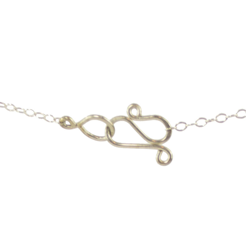 Detailed Gemstone Links Necklace